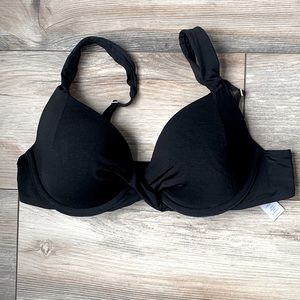Black swim top